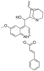 (8alpha,9R)-9-hydroxy-6'-methoxycinchonanium cinnamate CAS#: 549-64-4