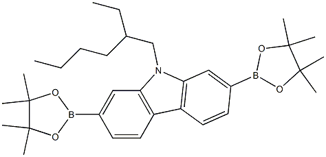 9-(2-Ethylhexyl)-2,7-bis(4,4,5,5-tetraMethyl-1,3,2-dioxaborolan-2-yl)-9H-carbazole CAS#: 476360-83-5