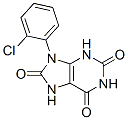 9-(2-chlorophenyl)-3,7-dihydropurine-2,6,8-trione CAS#: 5444-40-6