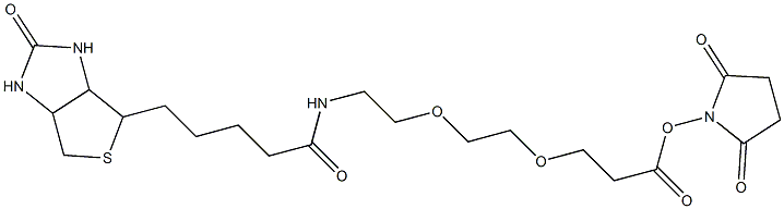 9-biotinlaMino-4,7-dioxanonanoic acid N-hydroxysucciniMidyl ester CAS#: 596820-83-6