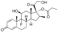 9-fluoro-11beta,17,21-trihydroxy-16beta-methylpregna-1,4-diene-3,20-dione 17-propionate CAS#: 5534-13-4
