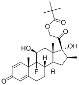 9-fluoro-11beta,17,21-trihydroxy-16beta-methylpregna-1,4-diene-3,20-dione 21-pivalate CAS#: 52619-02-0