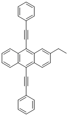 9,10-BIS(PHENYLETHYNYL)-2-ETHYLANTHRACENE CAS#: 53158-83-1