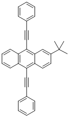9,10-BIS(PHENYLETHYNYL)-2-TERT-BUTYLANTHRACENE CAS#: 53134-87-5
