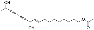 9,17-Octadecadiene-12,14-diyne-1,11,16-triol 1-acetate CAS#: 52061-42-4