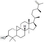 9,19-Cyclo-9beta-lanost-25-en-3beta-ol, 24-methyl-, (24S)- CAS#: 511-61-5