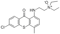 9H-Thioxanthen-9-one, 6-chloro-1-((2-(diethylamino)ethyl)amino)-4-meth yl-, N-oxide CAS#: 5615-07-6