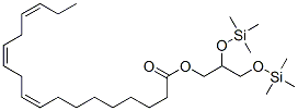 (9Z,12Z,15Z)-9,12,15-Octadecatrienoic acid 2,3-bis(trimethylsilyloxy)propyl ester CAS#: 55521-22-7