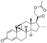 9beta,11beta-epoxy-21-hydroxy-16alpha-methylpregna-1,4-diene-3,20-dione 21-acetate CAS#: 52092-65-6