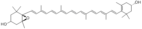 ANTHERAXANTHIN CAS#: 640-03-9