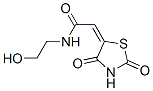 Acetamide, 2-(2,4-dioxo-5-thiazolidinylidene)-N-(2-hydroxyethyl)- (9CI) CAS#: 464900-87-6
