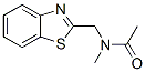 Acetamide, N-(2-benzothiazolylmethyl)-N-methyl- (9CI) CAS#: 58038-50-9