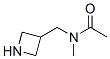 Acetamide, N-(3-azetidinylmethyl)-N-methyl- (9CI) CAS#: 550369-62-5