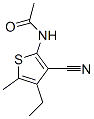 Acetamide, N-(3-cyano-4-ethyl-5-methyl-2-thienyl)- (9CI) CAS#: 549491-66-9