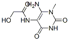 Acetamide, N-(6-amino-1,2,3,4-tetrahydro-1-methyl-2,4-dioxo-5-pyrimidinyl)-2-hydroxy- (9CI) CAS#: 409108-82-3
