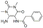 Acetamide, N-(6-amino-1,2,3,4-tetrahydro-1,3-dimethyl-2,4-dioxo-5-pyrimidinyl)-2-phenyl- (8CI) CAS#: 5417-22-1