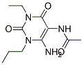 Acetamide, N-(6-amino-3-ethyl-1,2,3,4-tetrahydro-2,4-dioxo-1-propyl-5-pyrimidinyl)- CAS#: 500692-12-6