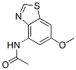Acetamide, N-(6-methoxy-4-benzothiazolyl)- (9CI) CAS#: 58249-71-1