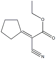 Acetic acid, 2-cyano-2-cyclopentylidene-, ethyl ester CAS#: 5407-83-0