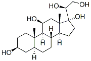 Allopregnane-3B,11B,17ALPHA,20B-21-pentol CAS#: 516-39-2