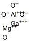 Aluminum gallium magnesium oxide CAS#: 59871-73-7