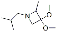 Azetidine, 3,3-dimethoxy-2-methyl-1-(2-methylpropyl)- (9CI) CAS#: 547753-59-3