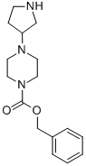 BENZYL 4-(PYRROLIDIN-3-YL)PIPERAZINE-1-CARBOXYLATE CAS#: 436852-08-3