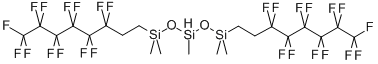 BIS((TRIDECAFLUORO-1,1,2,2-TETRAHYDROOCTYL)DIMETHYLSILOXY)METHYLSILANE CAS#: 521069-00-1
