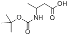 BOC-DL-3-AMINOBUTYRIC ACID CAS#: 52815-19-7