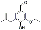Benzaldehyde, 3-ethoxy-4-hydroxy-5-(2-methyl-2-propenyl)- (9CI) CAS#: 521068-29-1