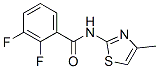 Benzamide, 2,3-difluoro-N-(4-methyl-2-thiazolyl)- (9CI) CAS#: 418791-31-8
