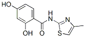 Benzamide, 2,4-dihydroxy-N-(4-methyl-2-thiazolyl)- (9CI) CAS#: 457940-40-8