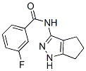 Benzamide, 3-fluoro-N-(1,4,5,6-tetrahydro-3-cyclopentapyrazolyl)- (9CI) CAS#: 508230-01-1