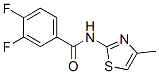 Benzamide, 3,4-difluoro-N-(4-methyl-2-thiazolyl)- (9CI) CAS#: 418779-61-0