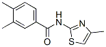 Benzamide, 3,4-dimethyl-N-(4-methyl-2-thiazolyl)- (9CI) CAS#: 550312-40-8