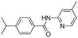 Benzamide, 4-(1-methylethyl)-N-(4-methyl-2-pyridinyl)- (9CI) CAS#: 433316-03-1