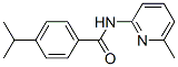 Benzamide, 4-(1-methylethyl)-N-(6-methyl-2-pyridinyl)- (9CI) CAS#: 540755-44-0