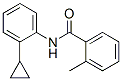 Benzamide, N-(2-cyclopropylphenyl)-2-methyl- (9CI) CAS#: 444110-77-4