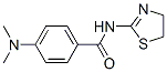 Benzamide, N-(4,5-dihydro-2-thiazolyl)-4-(dimethylamino)- (9CI) CAS#: 499985-39-6