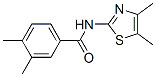 Benzamide, N-(4,5-dimethyl-2-thiazolyl)-3,4-dimethyl- (9CI) CAS#: 540756-86-3