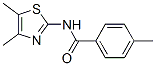 Benzamide, N-(4,5-dimethyl-2-thiazolyl)-4-methyl- (9CI) CAS#: 550352-29-9