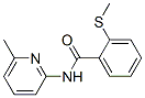 Benzamide, N-(6-methyl-2-pyridinyl)-2-(methylthio)- (9CI) CAS#: 503533-99-1
