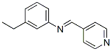 Benzenamine, 3-ethyl-N-(4-pyridinylmethylene)- (9CI) CAS#: 400059-41-8