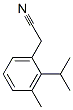 Benzeneacetonitrile, 3-methyl-2-(1-methylethyl)- (9CI) CAS#: 58050-29-6