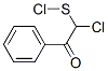 Benzeneethanesulfenyl chloride, alpha-chloro-beta-oxo- (9CI) CAS#: 58861-72-6
