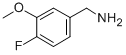 Benzenemethanamine, 4-fluoro-3-methoxy- (9CI) CAS#: 508177-67-1