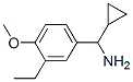 Benzenemethanamine, alpha-cyclopropyl-3-ethyl-4-methoxy- (9CI) CAS#: 535926-44-4