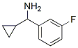 Benzenemethanamine, alpha-cyclopropyl-3-fluoro- (9CI) CAS#: 535925-74-7