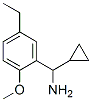 Benzenemethanamine, alpha-cyclopropyl-5-ethyl-2-methoxy- (9CI) CAS#: 535926-43-3