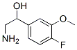 Benzenemethanol, alpha-(aminomethyl)-4-fluoro-3-methoxy- (9CI) CAS#: 547770-15-0